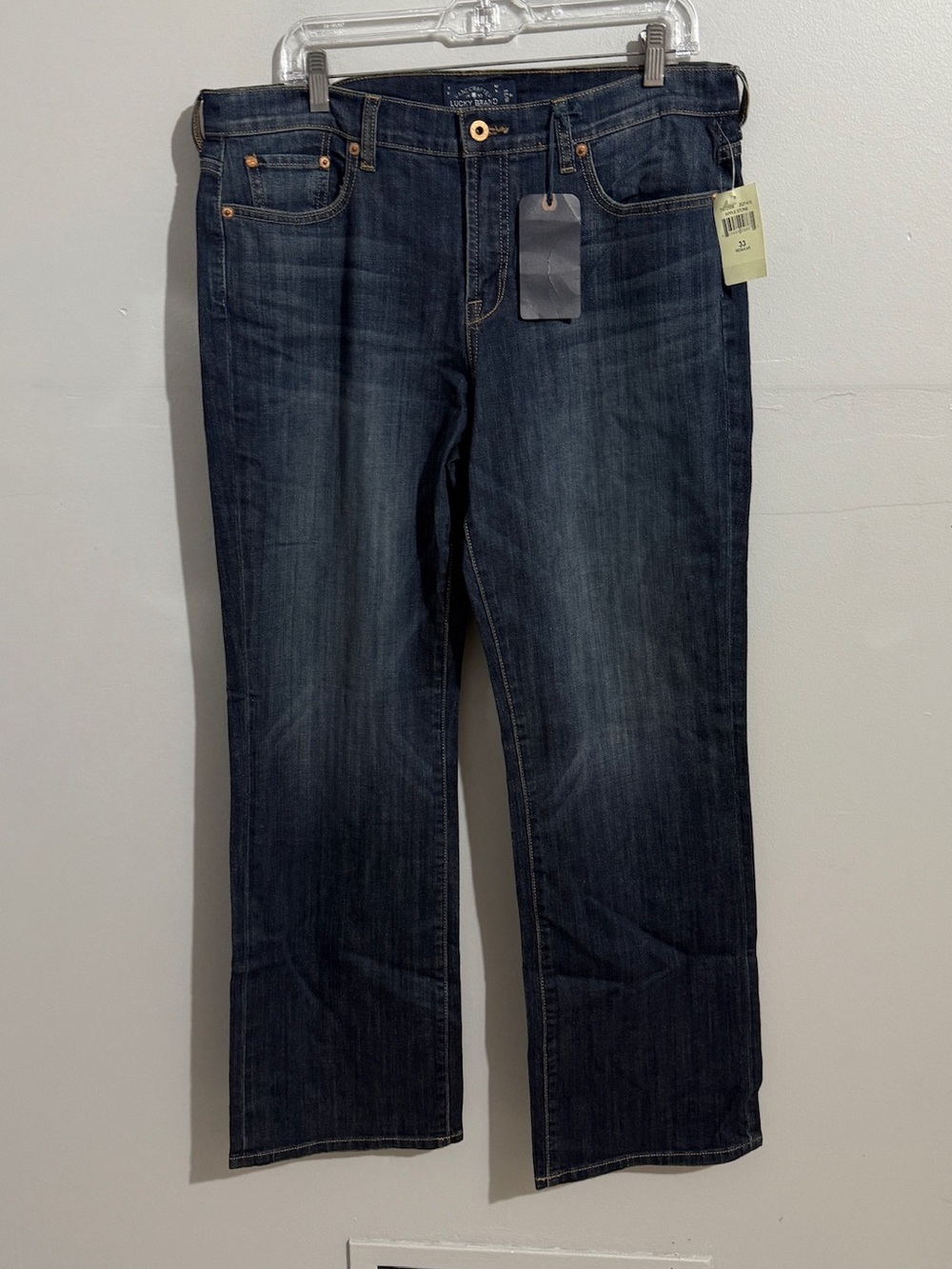 Lucky Brand Easy Rider Jeans Womens 16 New Dark Wash Bootcut Leg Full Length